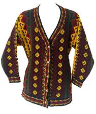 70s nordic cardigan for sale  LONDON