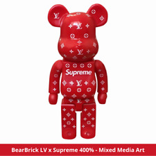 Bearbrick supreme 400 gebraucht kaufen  Hamburg