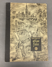 Vintage National Geographic Society Atlas Folio 1958 HC comprar usado  Enviando para Brazil
