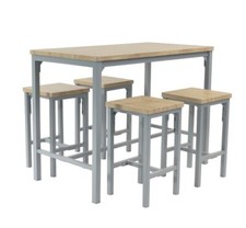 Grey wood effect for sale  WATFORD