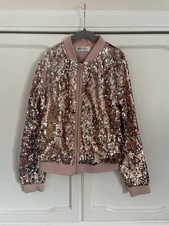 Girls zip sequin for sale  WESTHILL