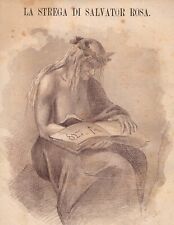 Stampa antica strega usato  Lecco