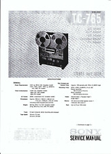 Sony service manual gebraucht kaufen  Salzgitter