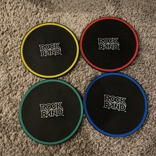 Rock Band Drum Silencer Pads Playstation PS2 PS3 Wii Conjunto de 4 comprar usado  Enviando para Brazil