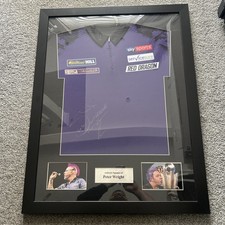 Peter wright signed for sale  HAMILTON