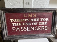 Vintage lms railway for sale  UK