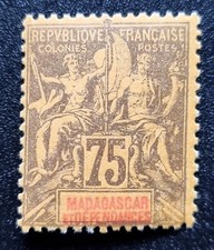 Madagascar 1896 1906 usato  Novara