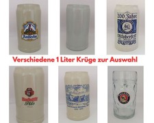 Bierkrug liter bier gebraucht kaufen  Künzell