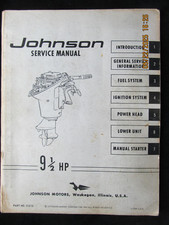 Johnson service manual for sale  Doylestown