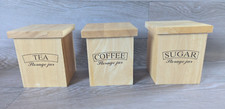 Canisters coffee tea for sale  DEWSBURY