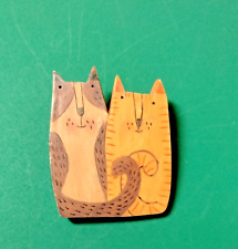 Handmade cat brooch for sale  Bristol