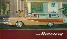 CARTÃO POSTAL ANTIGO AUTOMÁTICO, 1966 MERCURY STATION WAGON, VINTAGE (T623) comprar usado  Enviando para Brazil