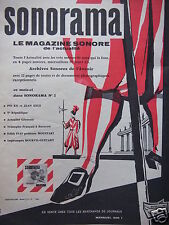 Publicité presse 1958 d'occasion  Compiègne