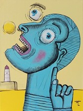 Contemporary art painting d'occasion  Expédié en Belgium