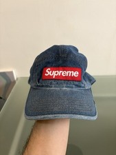 Casquette supreme denim d'occasion  Levallois-Perret
