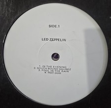 Led Zeppelin 'In Through the Out Door' Raro 1978 BRANCO LBL ATL Teste Pressionamento LP comprar usado  Enviando para Brazil
