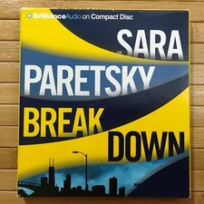 Audiobook CD Audio Set,SARA PARETSKY - BREAK DOWN  ABRIDGED  (AB-781) comprar usado  Enviando para Brazil