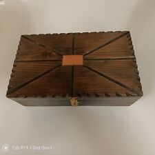 Handmade wooden box for sale  SKEGNESS