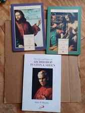 Usado, 3 Books Bishop Sheen Cross Passion Beatitudes Life And Times Biography comprar usado  Enviando para Brazil