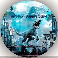 Jurassic décoration gâteau d'occasion  Dieuze
