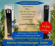 Lifetime air turmventilator gebraucht kaufen  Nister