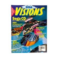 Sega Visions Maga  1993 February/March "Sega CD, TMNT - Hyperstone Heist Mag VG comprar usado  Enviando para Brazil