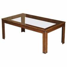MESA DE JANTAR REFEITÓRIO CHINESA VINTAGE CHIPPENDALE COM TAMPO DE MESA DE VIDRO FUMÊ comprar usado  Enviando para Brazil