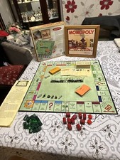 Monopoly wooden box for sale  SIDCUP