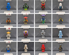 LEGO® Ninjago Minifigurki Ninja Kai Lloyd Zane Nya Jay Cole Wu Wybór, używany na sprzedaż  Wysyłka do Poland