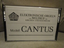 Ahlborn rgel cantus gebraucht kaufen  Groß-Gerau