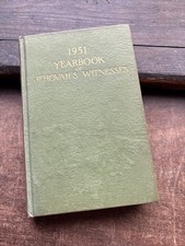 1951 yearbook jehovah for sale 1951 yearbook jehovah for sale  DALWHINNIE