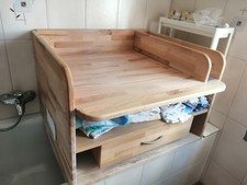 Wickelkomode holz badewanne gebraucht kaufen  Pforzheim