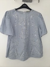 Zara blue stripe for sale  DONCASTER