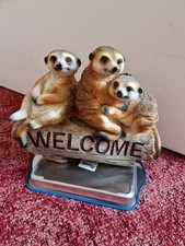 Meerkat welcome ornament for sale  LINCOLN