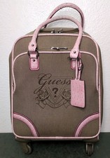 Estojo de bagagem Guess com rodas giratórias rosa e marrom comprar usado Estojo de bagagem Guess com rodas giratórias rosa e marrom comprar usado  Enviando para Brazil
