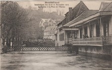 Cpa montbeliard crues d'occasion  Monthureux-sur-Saône