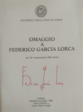 Omaggio federico garcia usato  Firenze