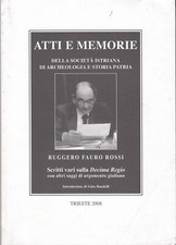 Atti memorie della usato  Roma