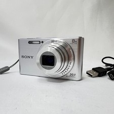 Sony Cyber-Shot DSC-W830 20,1MP Kompaktowy aparat cyfrowy 8x srebrny tylko japoński na sprzedaż  Wysyłka do Poland