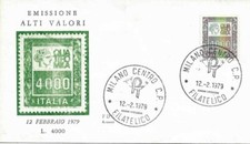 Italia fdc 1979 usato  Varedo