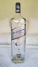 Decantador garrafa vazia Johnnie Walker platina tamanho grande 1,75L comprar usado  Enviando para Brazil