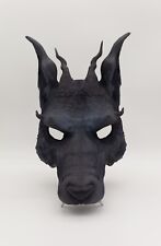 Maschera lupo nero usato  Milano