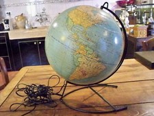Globe terrestre verre d'occasion  Sedan