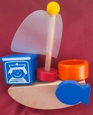 Selecta schiff holzspielzeug gebraucht kaufen  Sulzburg