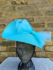Turquoise large straw for sale  HIGH WYCOMBE