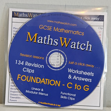 Maths watch gcse for sale  EAST GRINSTEAD