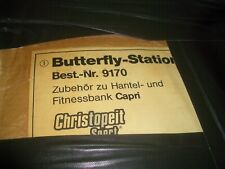 Christopeit sport butterfly gebraucht kaufen  Eitorf