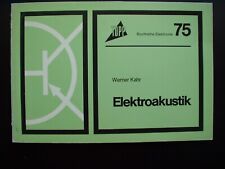 Elektroakustik bausteine ela gebraucht kaufen  Halle