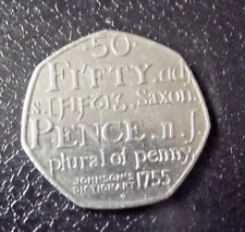 Coin 50p samuel for sale  RUSHDEN