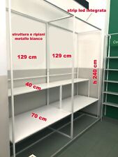 Arredo espositori metallo usato  Milano